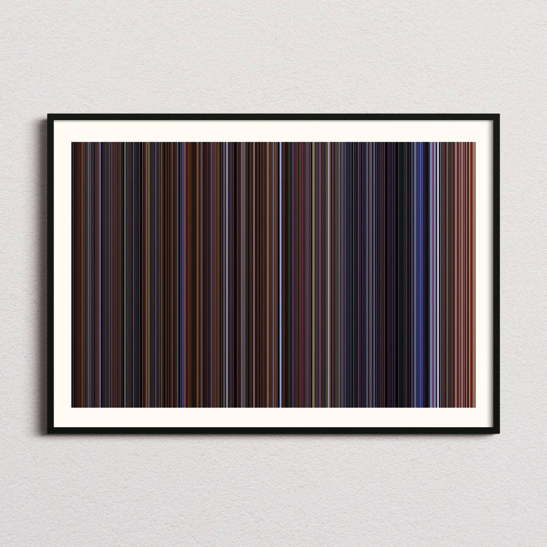 Snake Eyes Movie Barcode Poster - Barcode Only