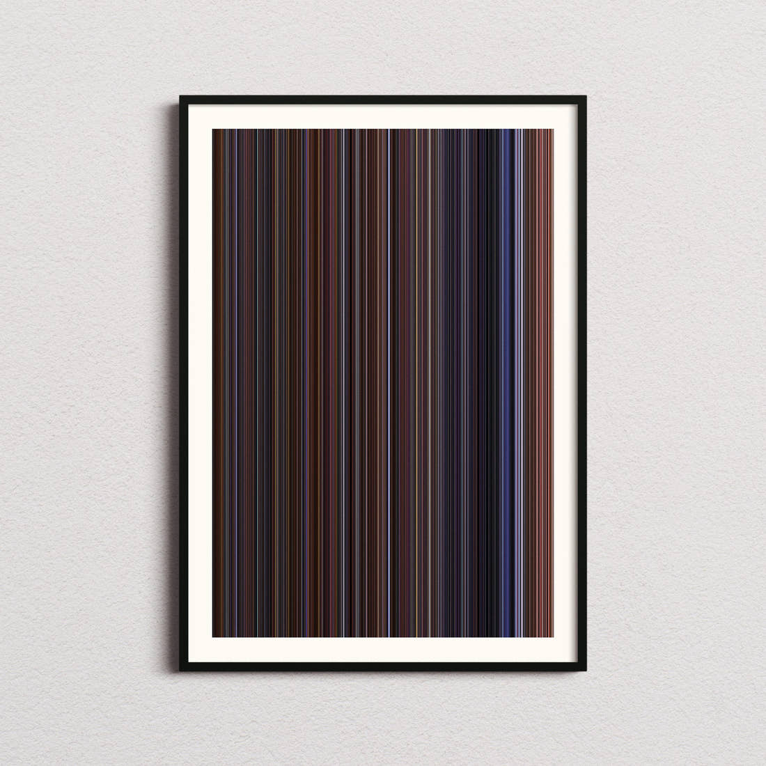 Snake Eyes Movie Barcode Poster - Barcode Only