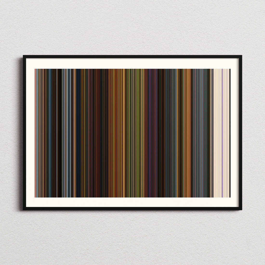 Snow White Movie Barcode Poster - Barcode Only