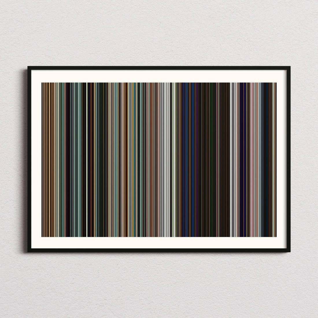 Sorry to Bother You Movie Barcode Poster - Barcode Only