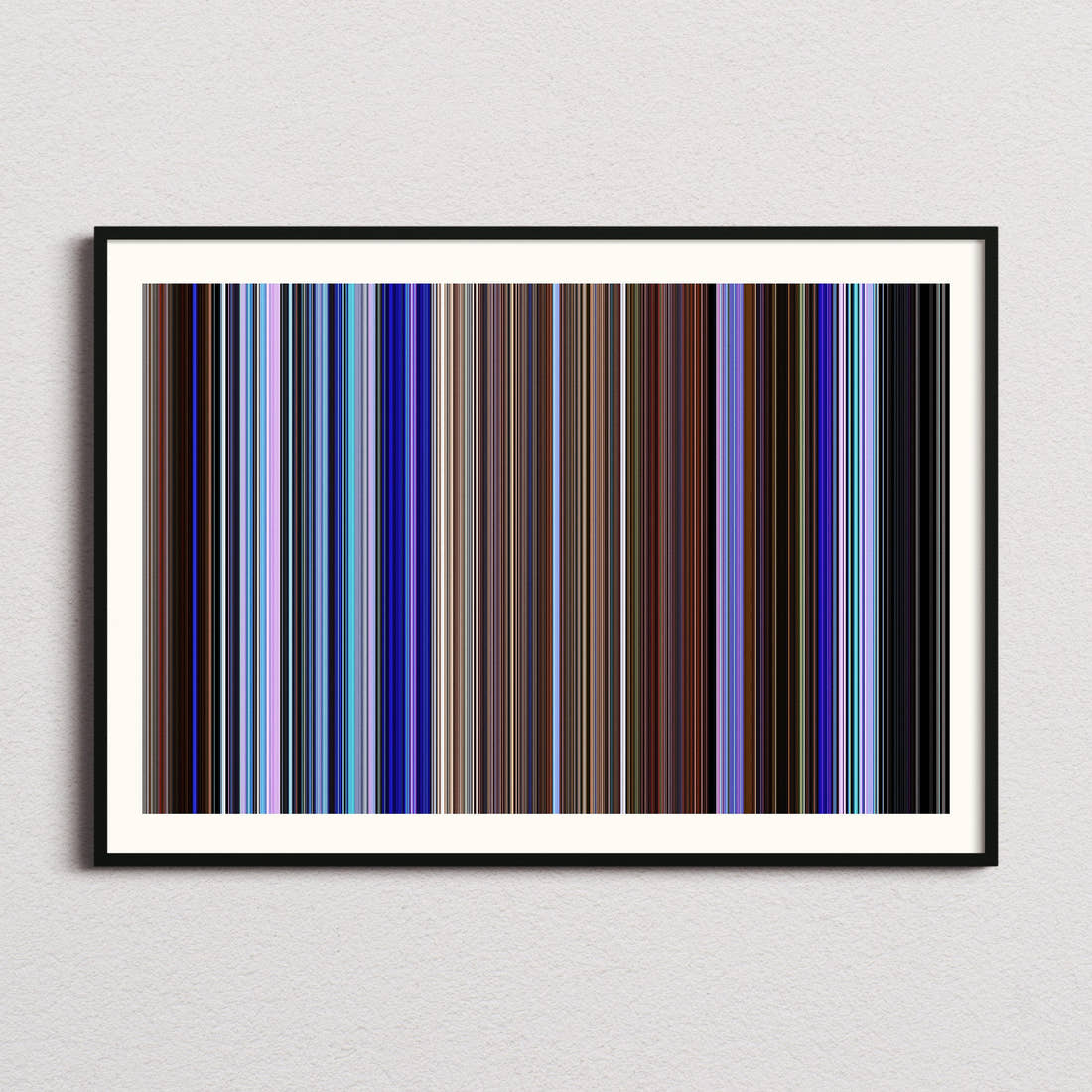 Soul Movie Barcode Poster - Barcode Only