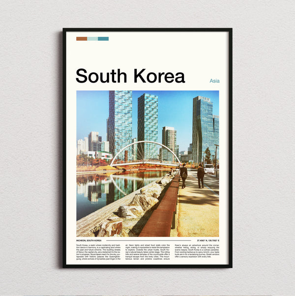 South Korea - Arch Bridge - Travel Print