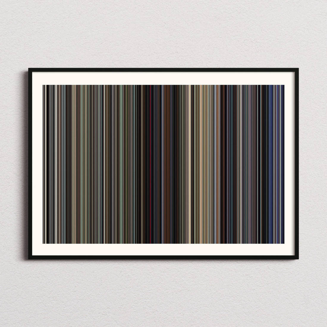 Southland Tales Movie Barcode Poster - Barcode Only