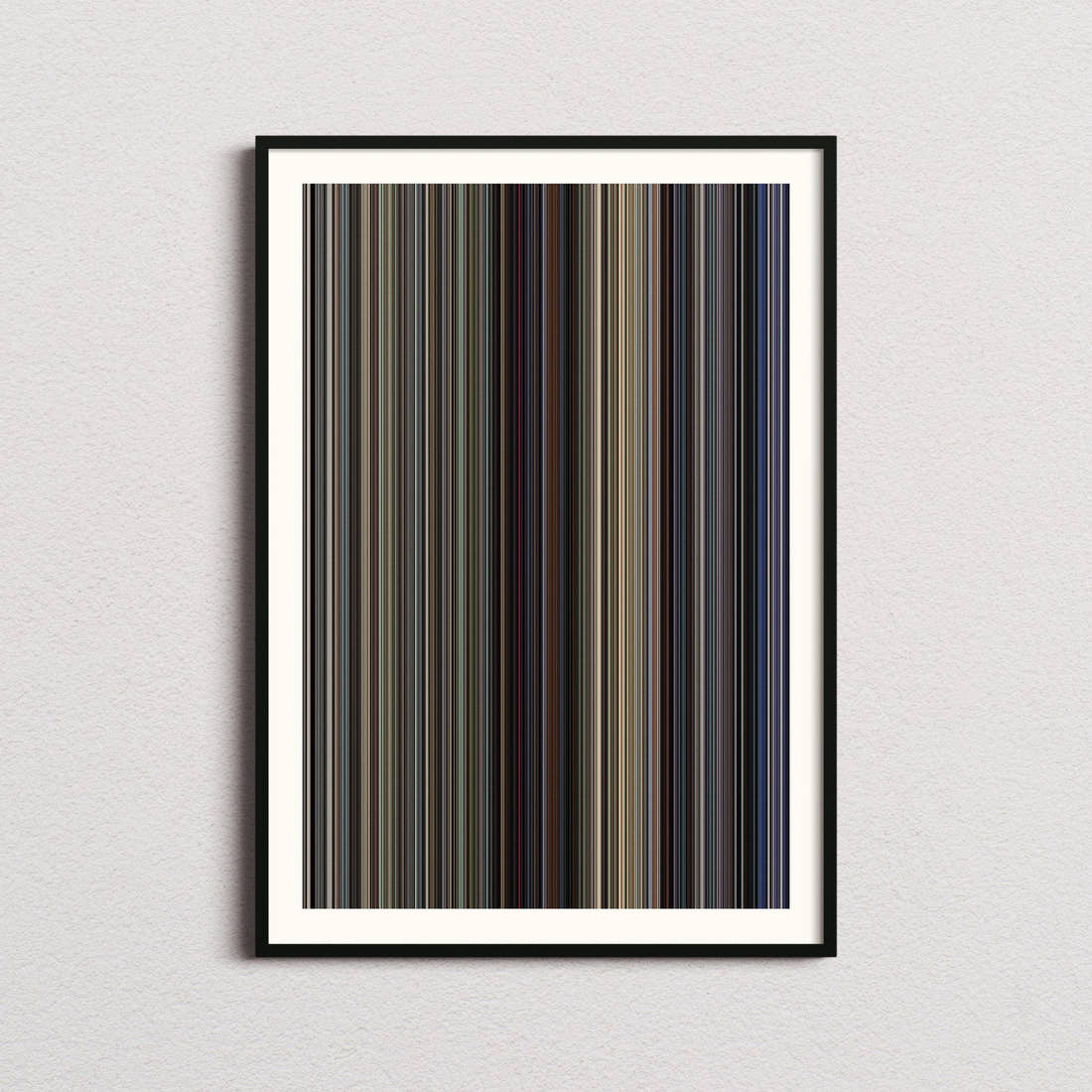 Southland Tales Movie Barcode Poster - Barcode Only