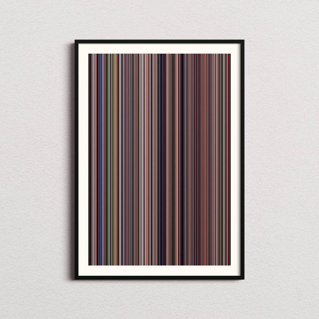 Space Jam Movie Barcode Poster - Barcode Only