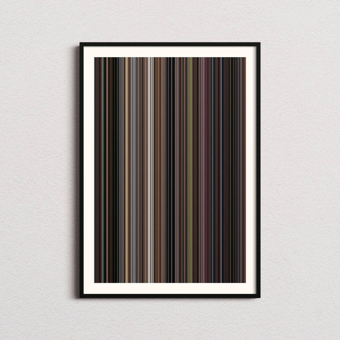 Spider-Man 3 Movie Barcode Poster - Barcode Only