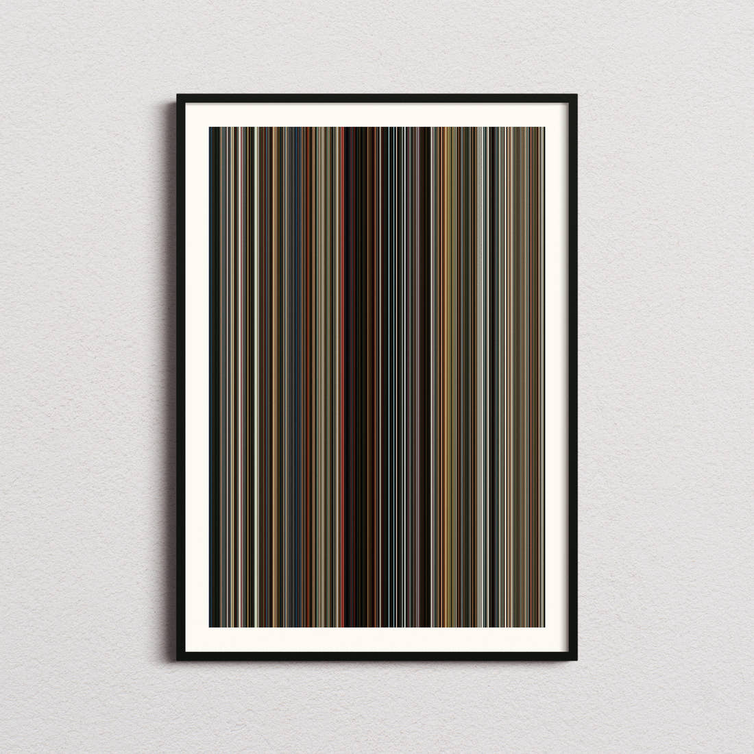 Spider-Man: Brand New Day Movie Barcode Poster - Barcode Only