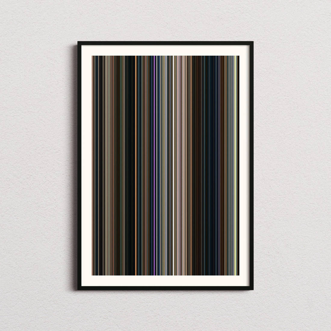 Spider-Man: Homecoming Movie Barcode Poster - Barcode Only