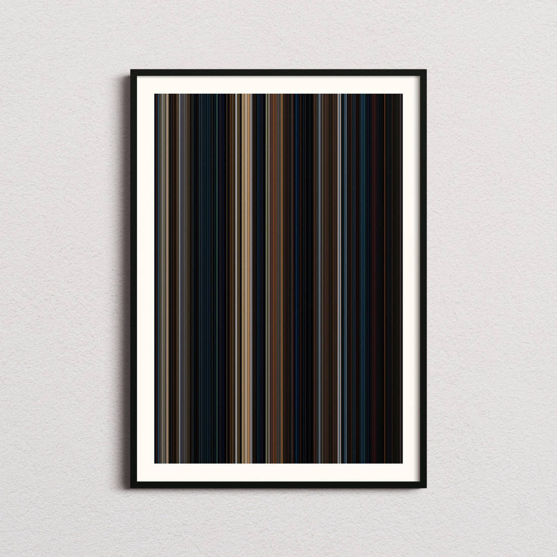 Spin the Bottle Movie Barcode Poster - Barcode Only