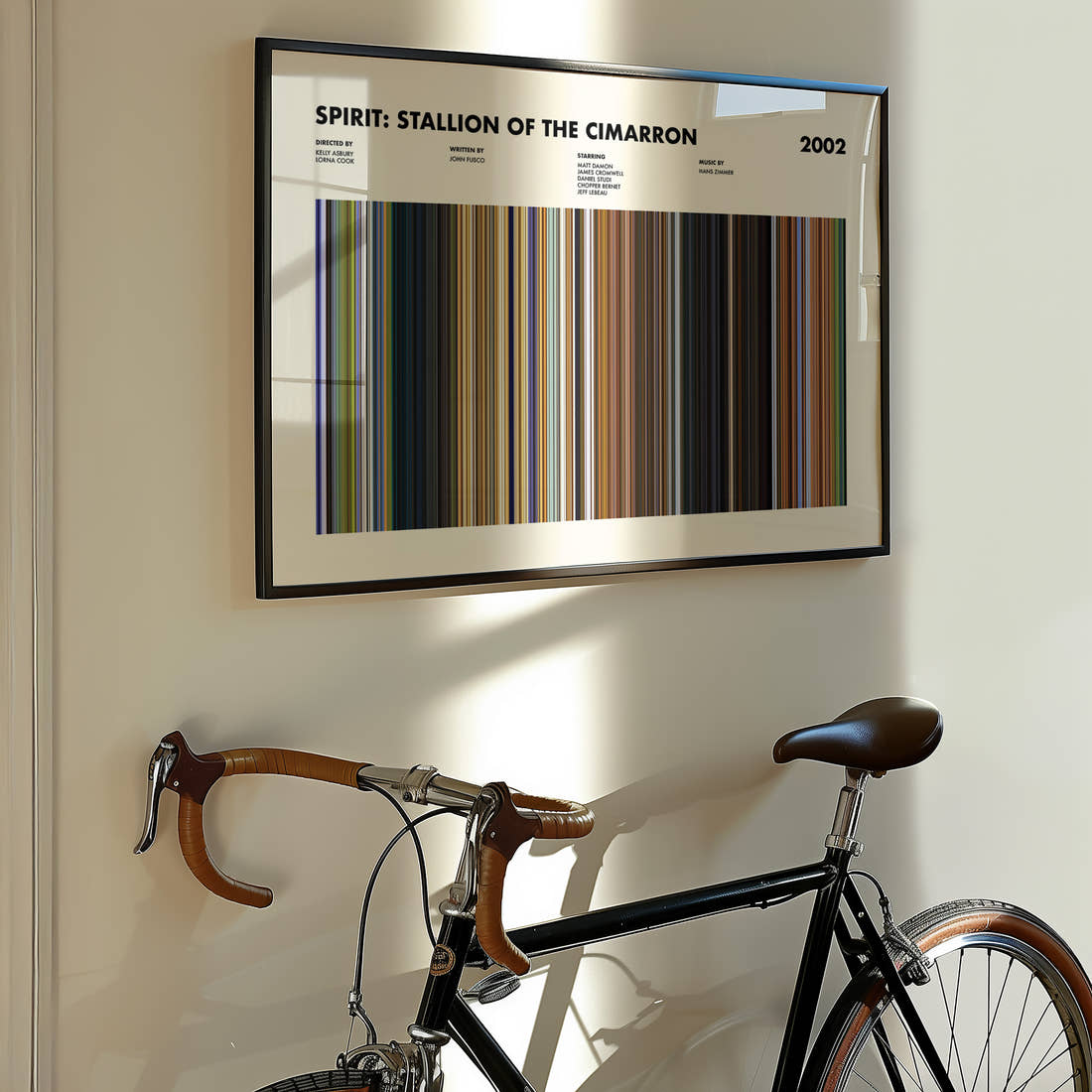 Spirit: Stallion of the Cimarron Movie Barcode Poster