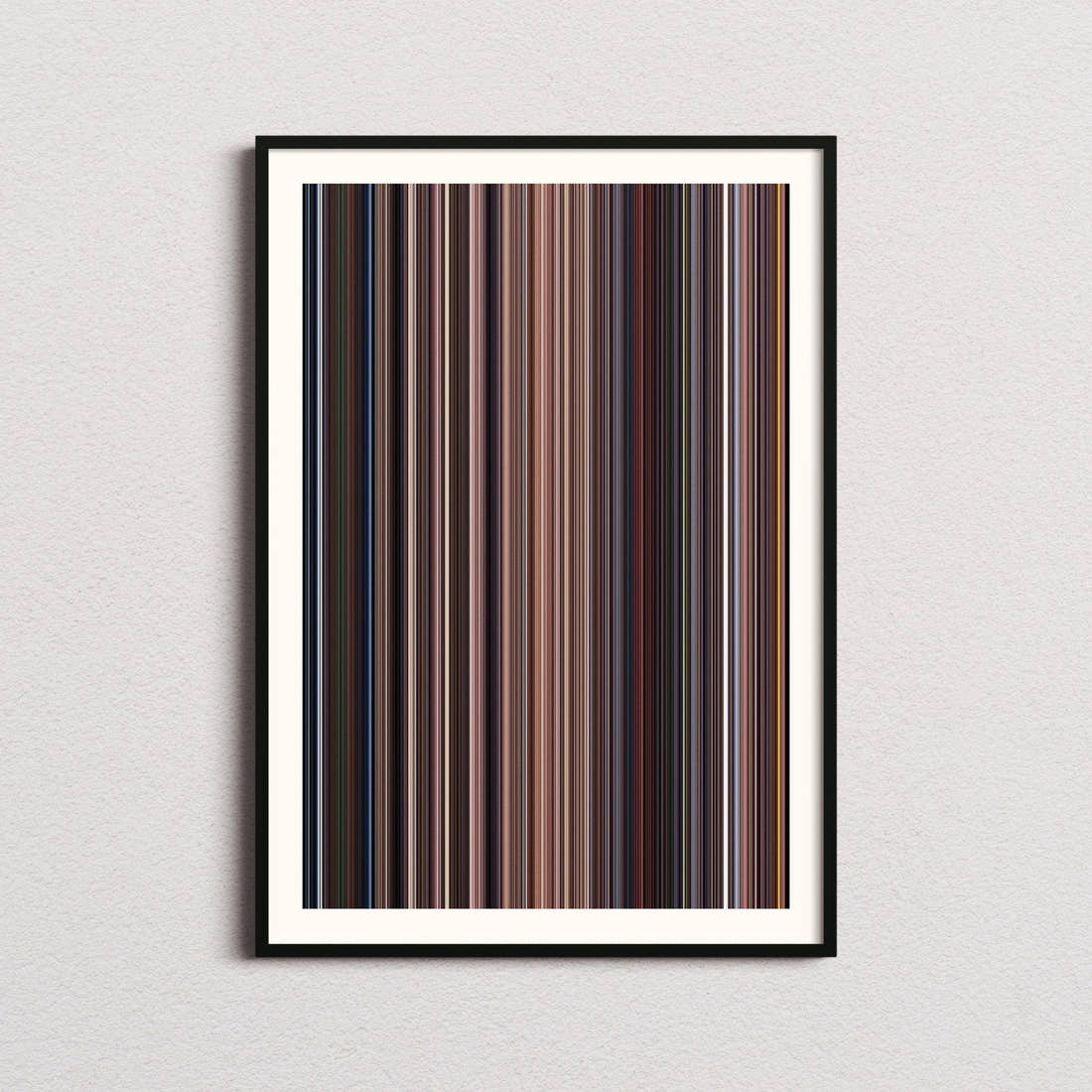 Star Wars: Episode I - The Phantom Menace Movie Barcode Poster - Barcode Only