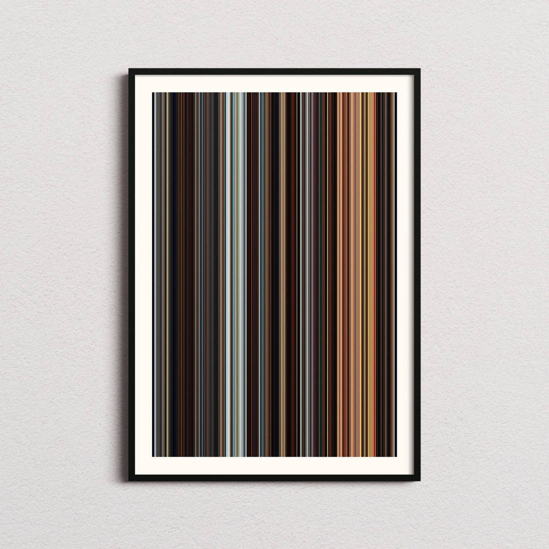 Star Wars: Episode II - Attack of the Clones Movie Barcode Poster - Barcode Only