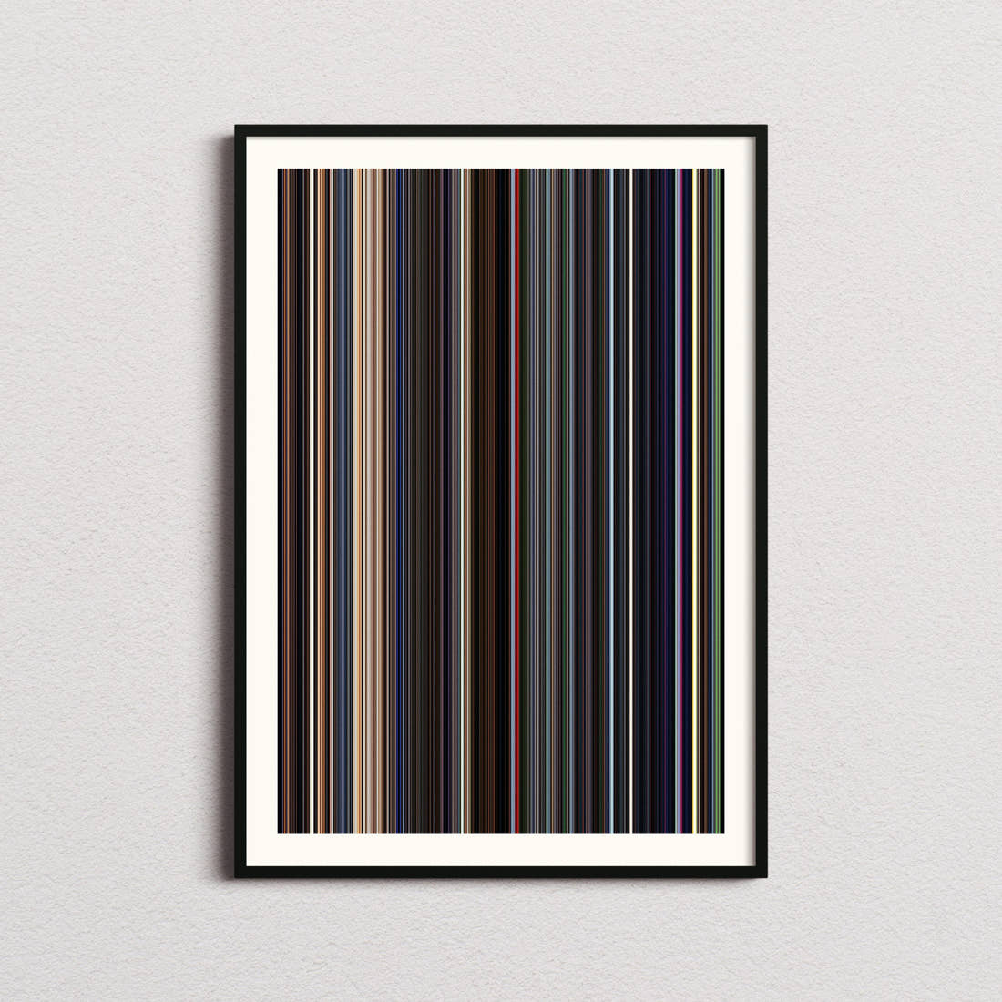 Star Wars: Episode VII - The Force Awakens Movie Barcode Poster - Barcode Only
