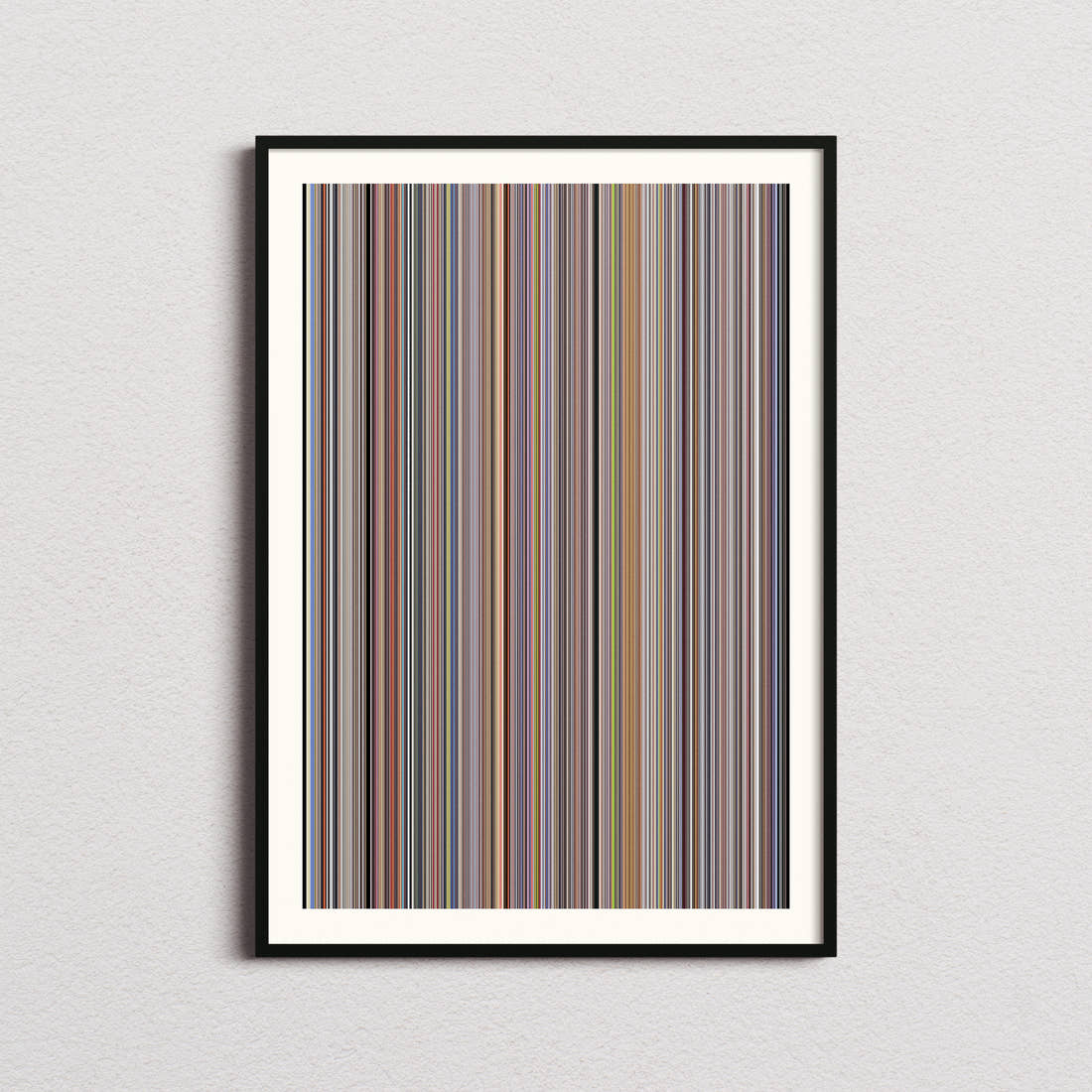 Super Size Me Movie Barcode Poster - Barcode Only