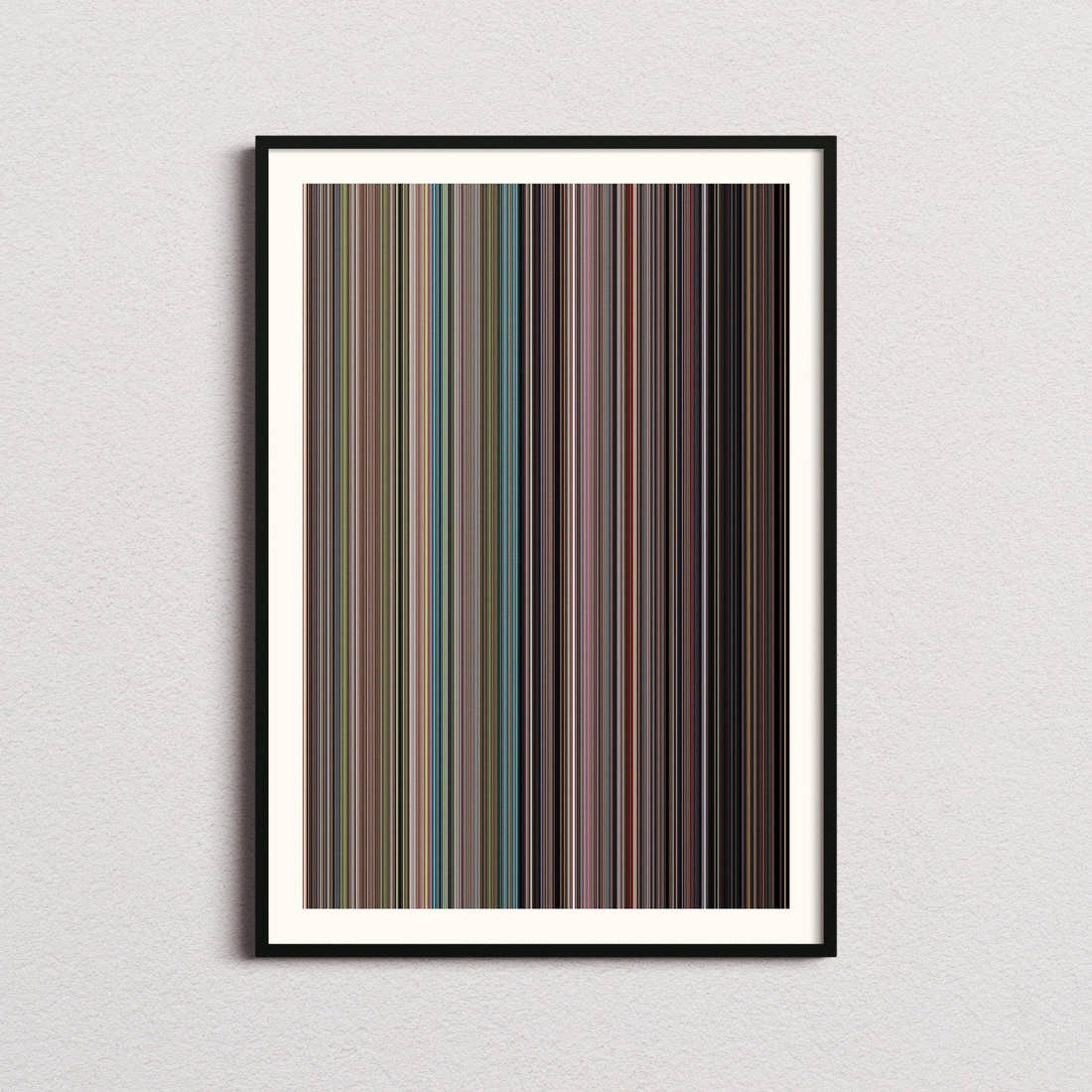 Super Troopers Movie Barcode Poster - Barcode Only