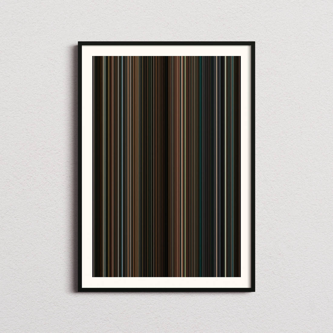 Superman Returns Movie Barcode Poster - Barcode Only