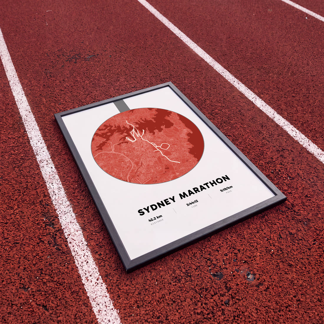 Sydney marathon custom running print