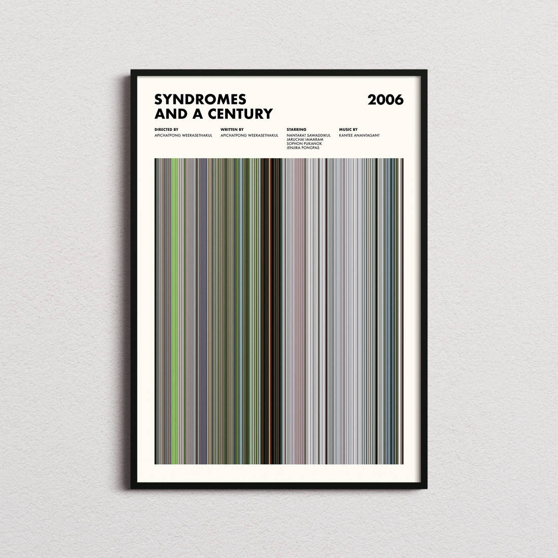 Syndromes and a Century Movie Barcode Poster