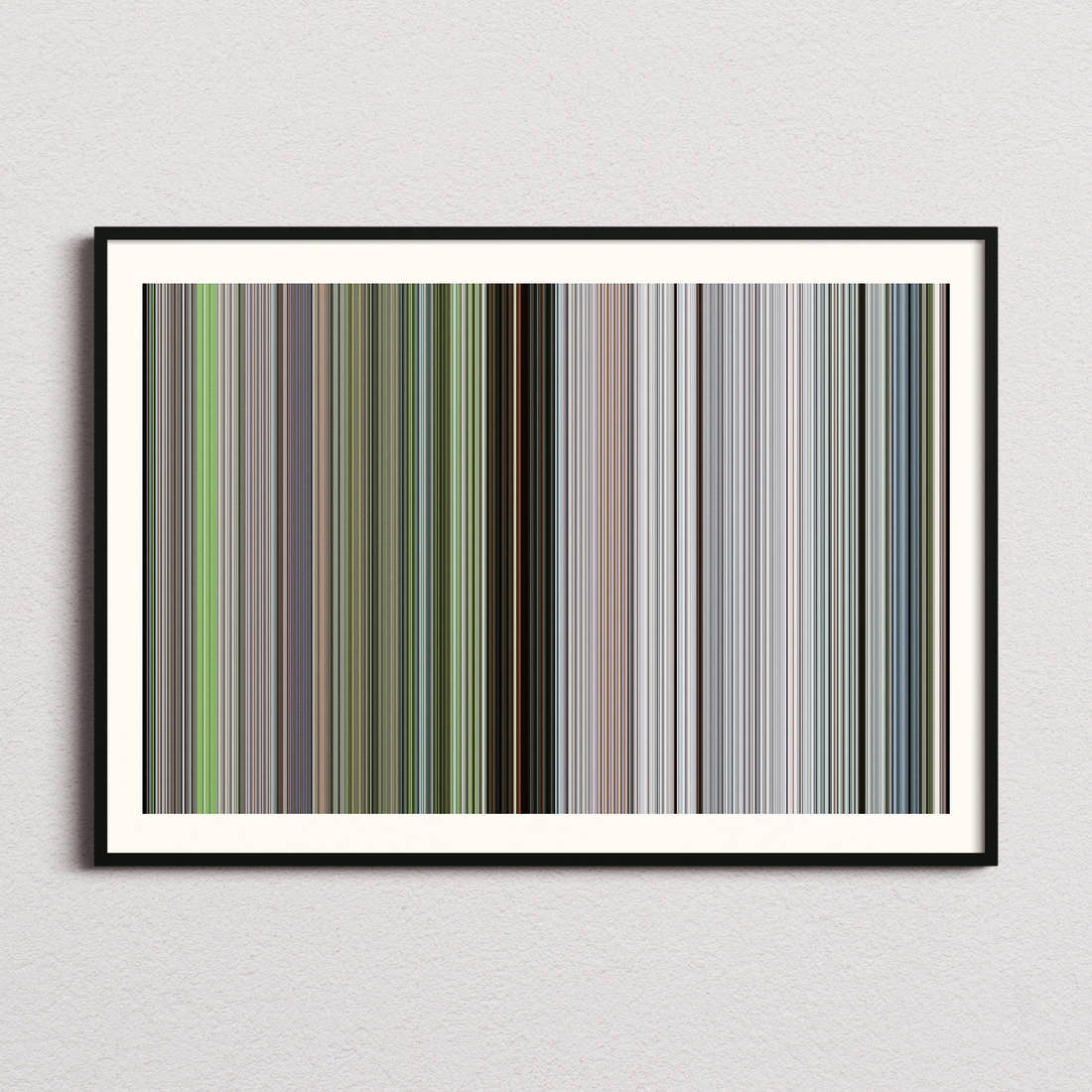 Syndromes and a Century Movie Barcode Poster - Barcode Only
