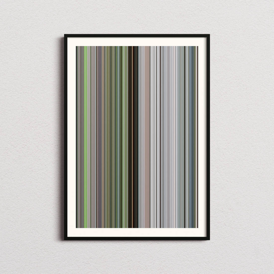 Syndromes and a Century Movie Barcode Poster - Barcode Only
