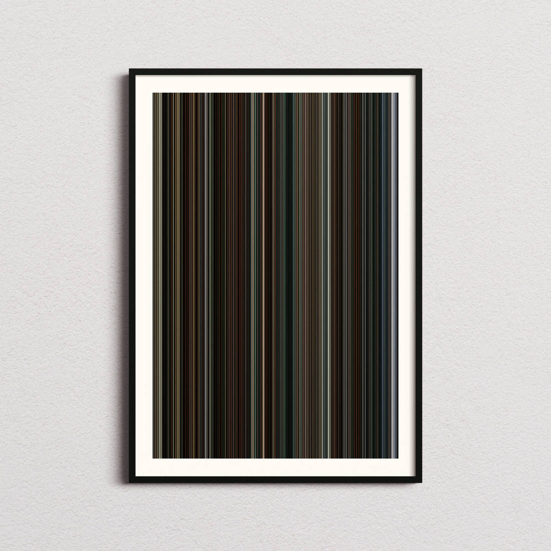 Synecdoche, New York Movie Barcode Poster - Barcode Only