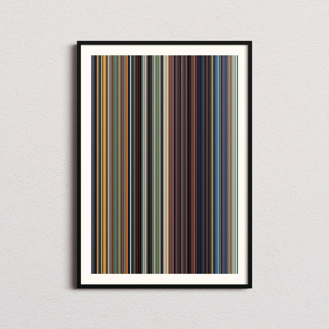 Tales from Earthsea Movie Barcode Poster - Barcode Only