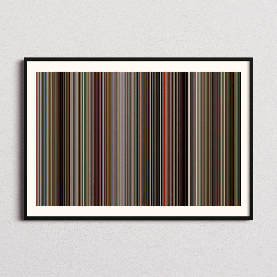 Talk to Her Movie Barcode Poster - Barcode Only