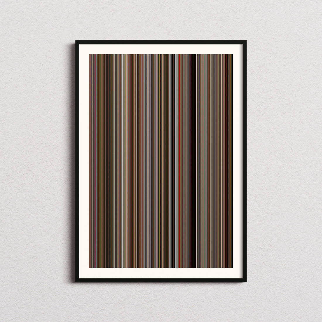 Talk to Her Movie Barcode Poster - Barcode Only