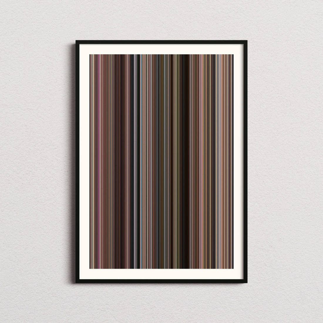 Talladega Nights: The Ballad of Ricky Bobby Movie Barcode Poster - Barcode Only
