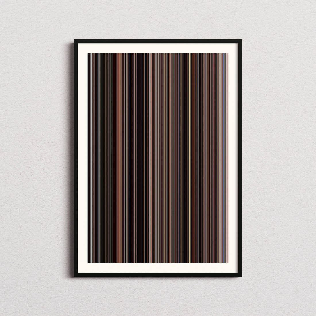 Tampopo Movie Barcode Poster - Barcode Only