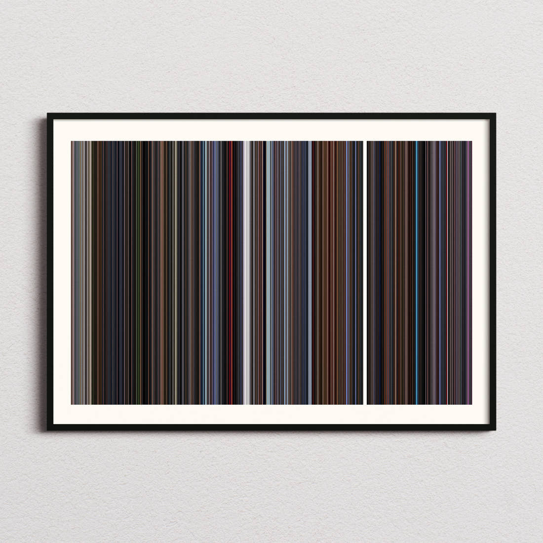 Tank Girl Movie Barcode Poster - Barcode Only