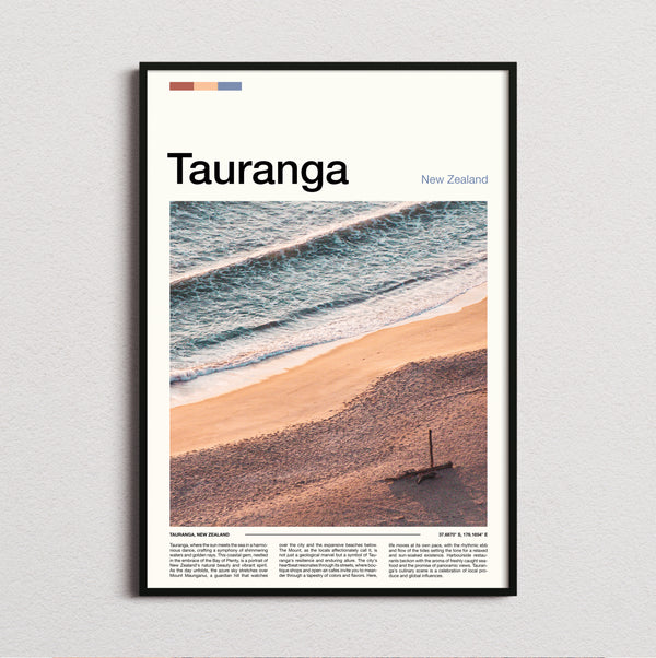 Tauranga - Travel Print