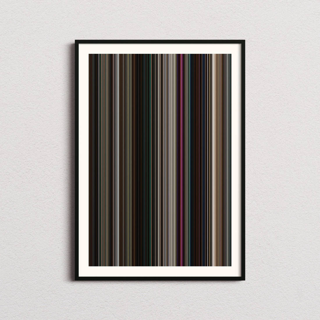 The Accountant 2 Movie Barcode Poster - Barcode Only