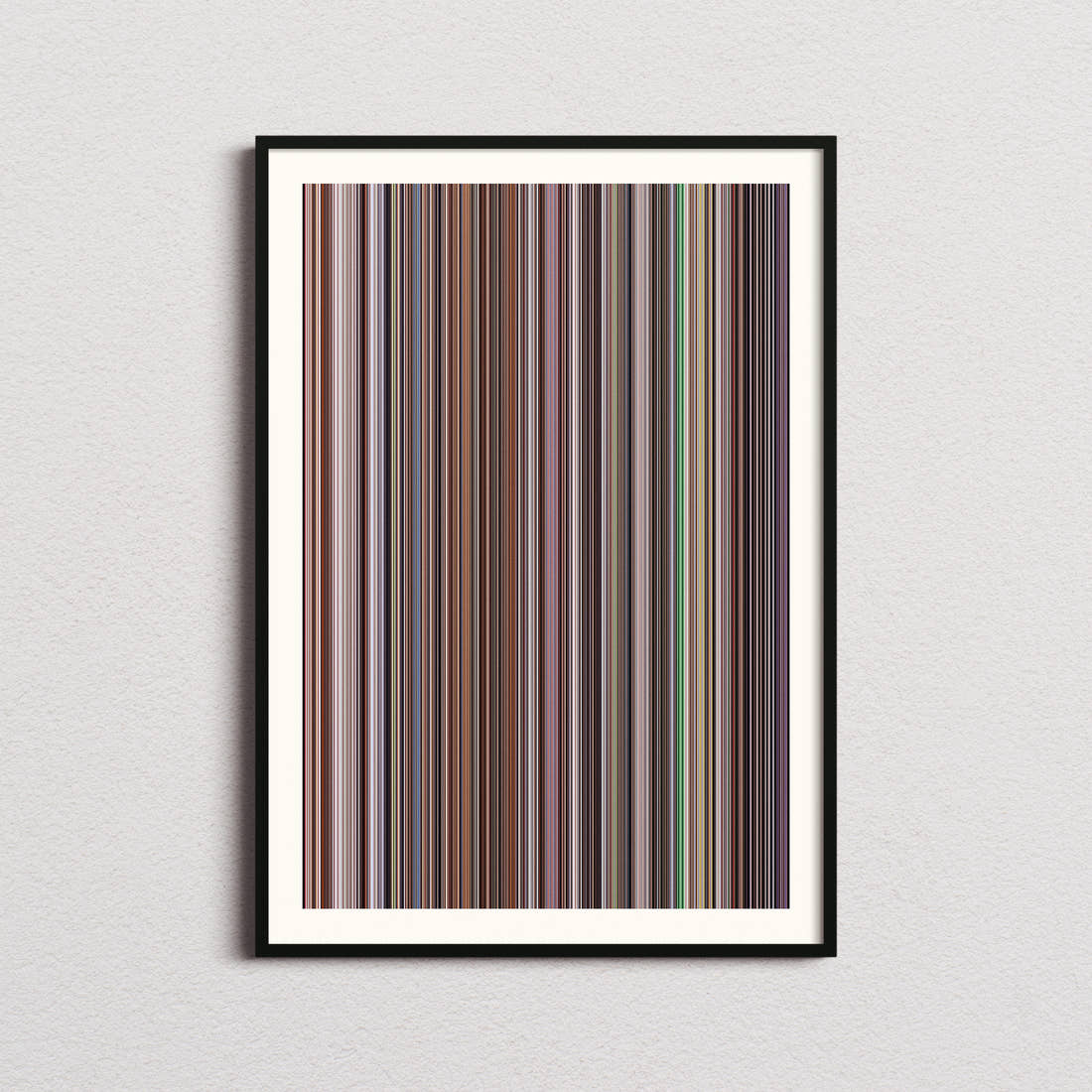 The Aristocrats Movie Barcode Poster - Barcode Only