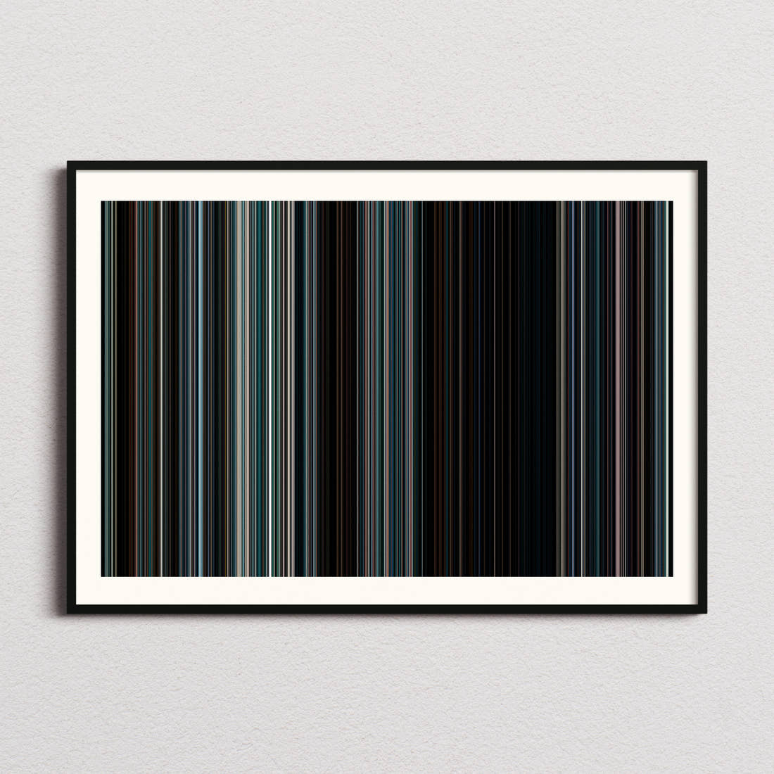 The Autopsy of Jane Doe Movie Barcode Poster - Barcode Only