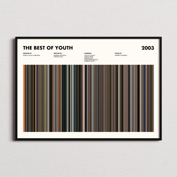 The Best of Youth Movie Barcode Poster