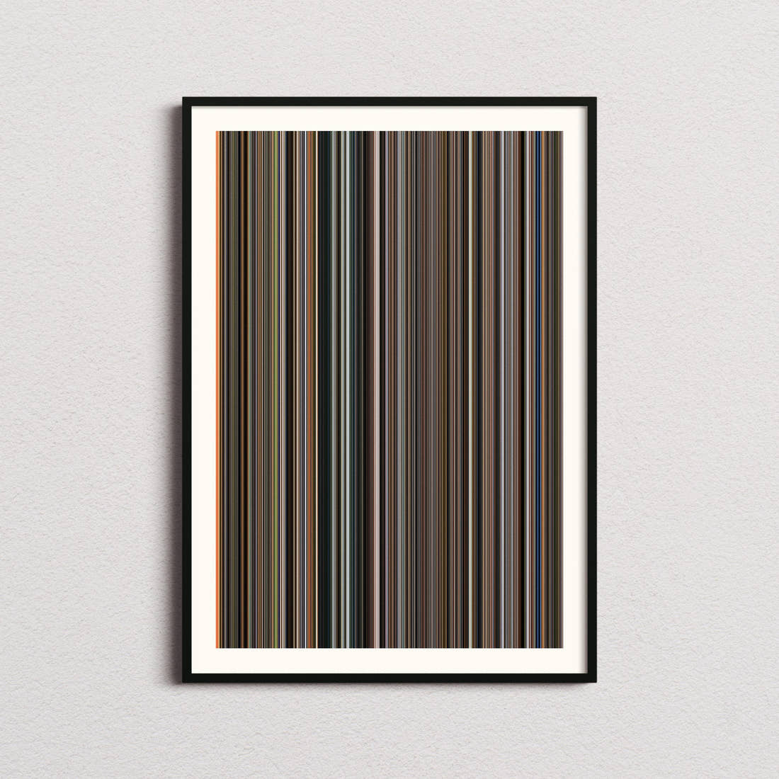 The Best of Youth Movie Barcode Poster - Barcode Only