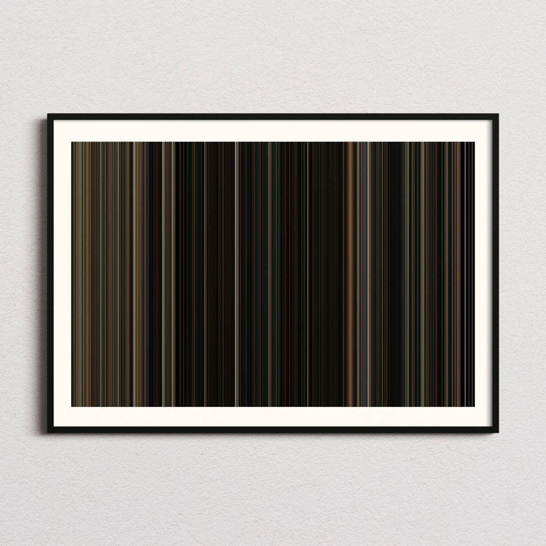 The Black Phone Movie Barcode Poster - Barcode Only