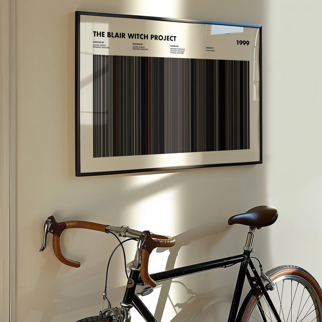 The Blair Witch Project Movie Barcode Poster