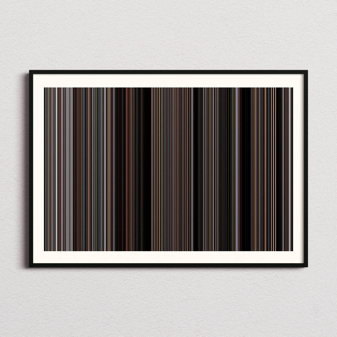 The Blair Witch Project Movie Barcode Poster - Barcode Only