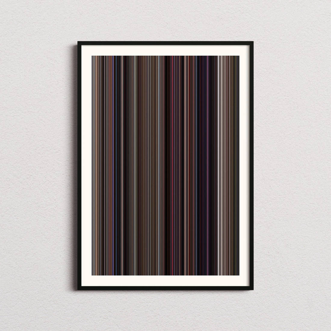 The Blues Brothers Movie Barcode Poster - Barcode Only