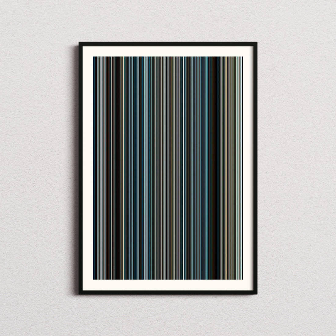 The Bourne Legacy Movie Barcode Poster - Barcode Only
