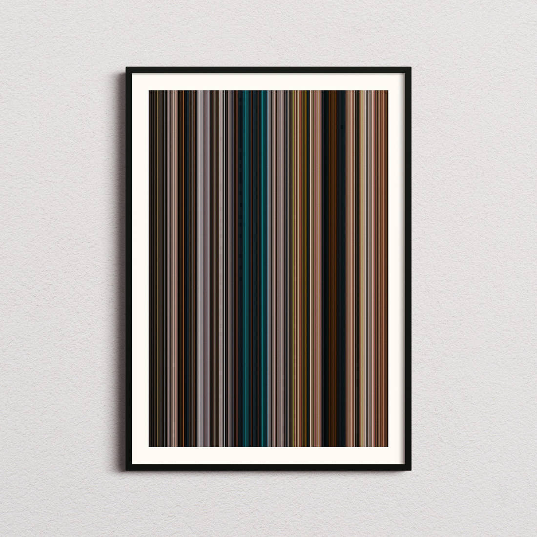 The Chronicles of Narnia: The Lion, the Witch and the Wardrobe Movie Barcode Poster - Barcode Only