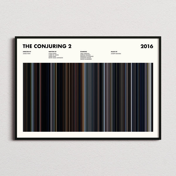 The Conjuring 2 Movie Barcode Poster