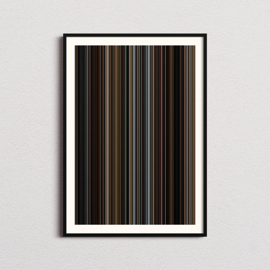 The Conjuring: Last Rites Movie Barcode Poster - Barcode Only