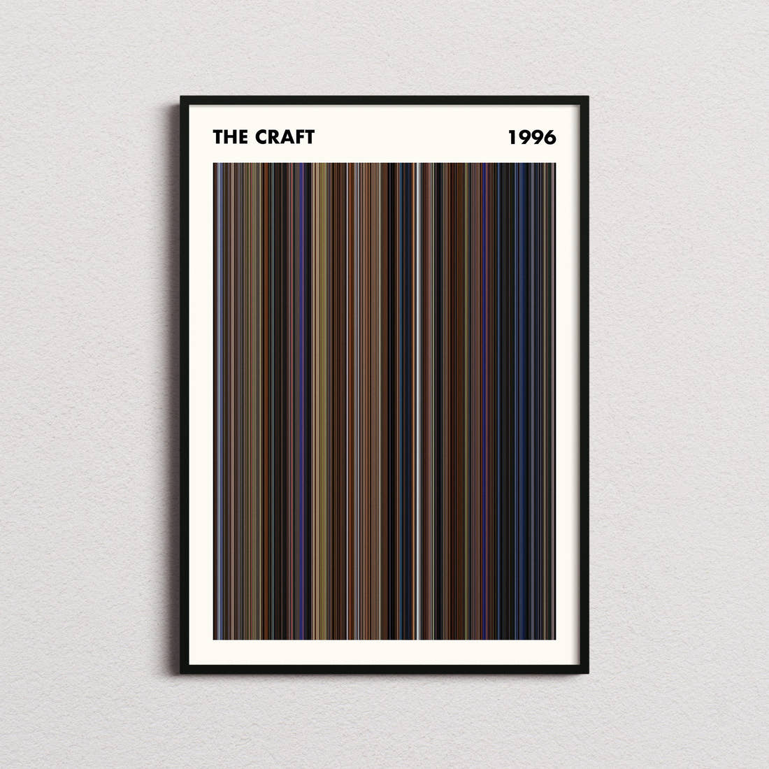 The Craft Movie Barcode Poster - Simplified