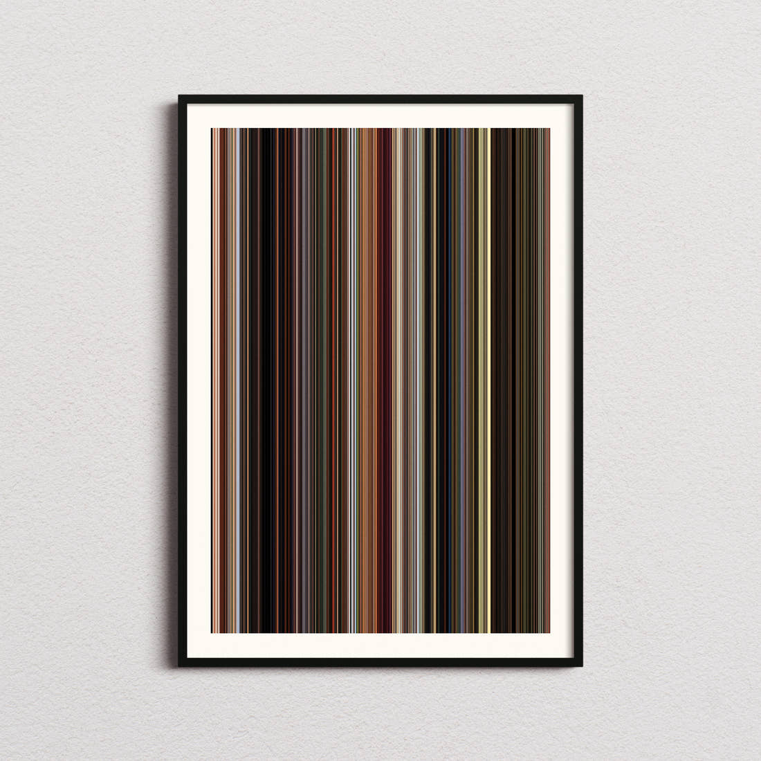 The Croods Movie Barcode Poster - Barcode Only