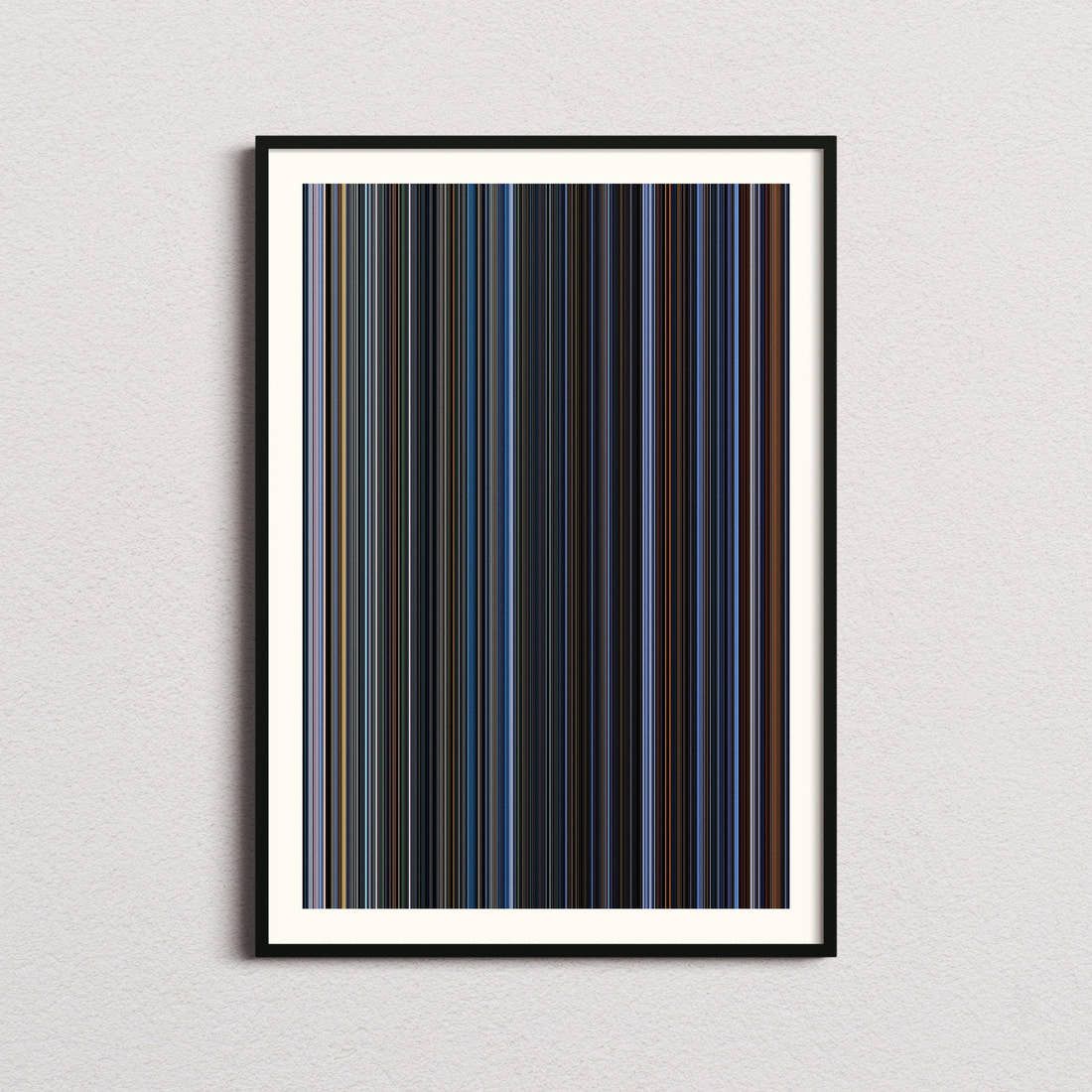 The Day After Tomorrow Movie Barcode Poster - Barcode Only