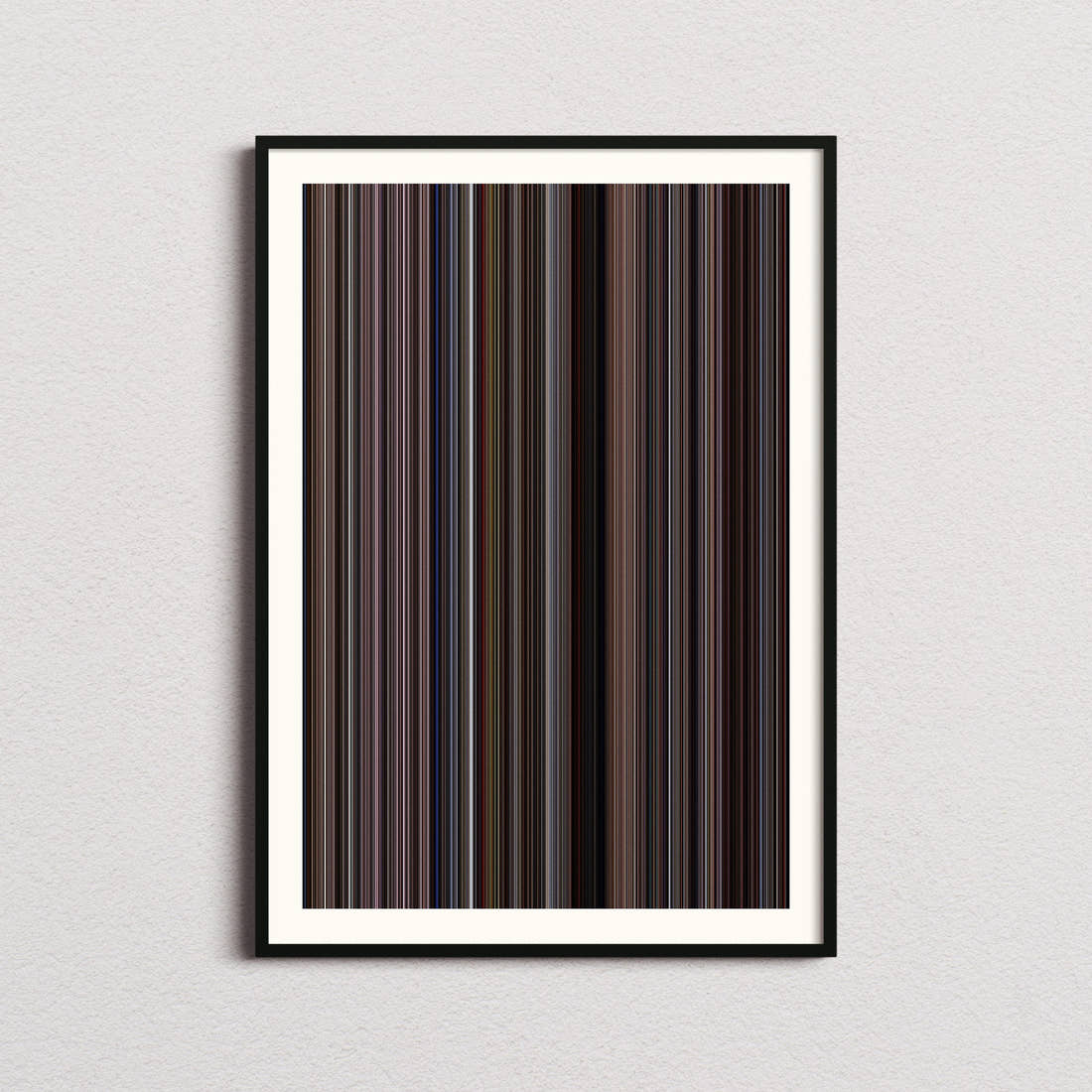The Deer Hunter Movie Barcode Poster - Barcode Only