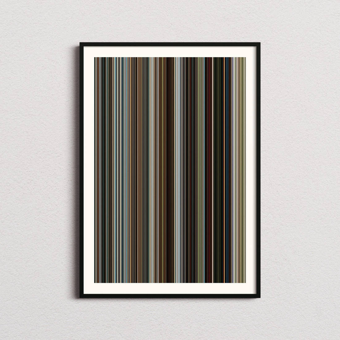 The Devil's Rejects Movie Barcode Poster - Barcode Only